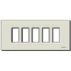 VIMAR - PLACCA 5M ALLUM. SCATTO ORO 08639