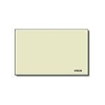 VIMAR - Copriscatola 3M Resina Scatto Avorio - Per Scatole Da Incasso Rettangolari Unificate 3 Moduli