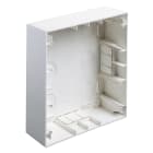 VIMAR - Scatola Parete Bianco 18-21M per Installazione Moduli Eikon Plana Chrome