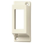 VIMAR - Calotta Parete Monoblocco Avorio Profondità 45mm Installazione Modulo Standard 8000 Ral 9001