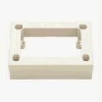 VIMAR - Scatola Parete 3 Moduli Avorio Profondità 40mm Ral 9001