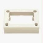 VIMAR - Scatola Parete 3 Moduli Avorio Profondità 40mm Ral 9001