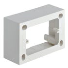 VIMAR - Scatola Parete 3 Moduli Avorio Profondità 43,5mm per Apparecchi Eikon Idea Plana. Adatta Placca Classica Chrome.