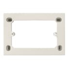 VIMAR - Scatola Parete 3 Moduli Ribassata Profondità 30mm Bianco Adatta Placca Classica Chrome 09976.04