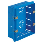 VIMAR - Scatola incasso azzurra per pareti in muratura 6 moduli (3+3 sovrapposti) GW 650°C
