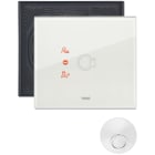 VIMAR - Placca Elettronica 3 Moduli Bianco Diamante IP55 con Lettore Transponder Esterno e Campanello Non Attivo
