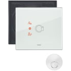 VIMAR - Placca Elettronica 3 Moduli per Lettore Transponder Esterno IP55 - Funzione Campanello Non Attiva 0K21666.71.02