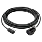 VIMAR - Prolunga Elettrica 10 Metri 3 Conduttori 1,5mm² Nero Spina Ricollegabile 16A 250V Sicury Potenza 3680W 0P32383