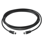 VIMAR - Cavo Coassiale TV 2 Metri Maschio-Femmina Nero - Prolungatore Lineare Z 75 Ohm