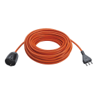 VIMAR - Cavo Prolunga Lineare 30 Metri 3 Conduttori 1,5mm2 H05Vv-F Spina 2P+T 16A 250V Sicury P40 Giardinaggio Utensili 3680W Arancio