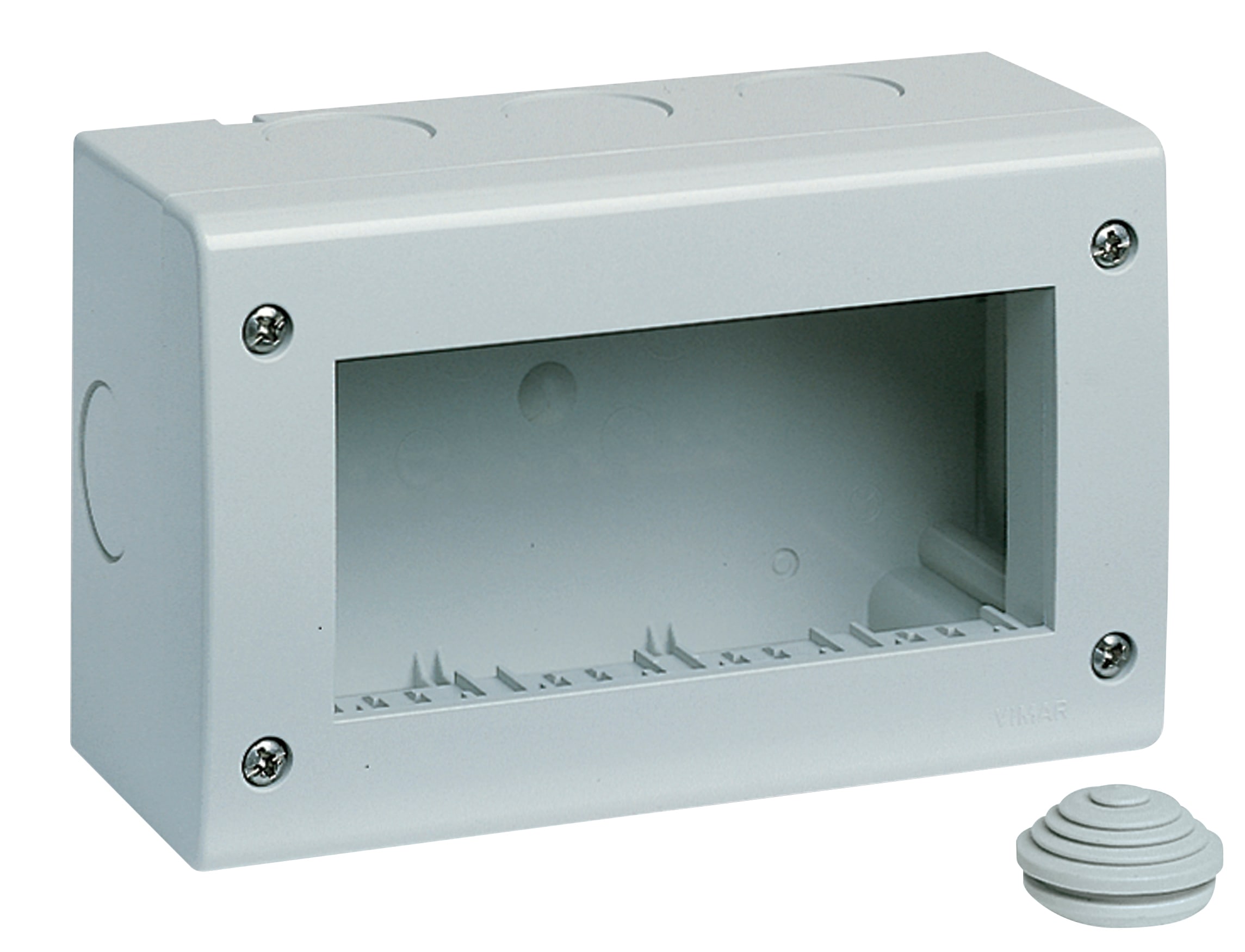 VIMAR - CONTENITORE IP40 4M IDEA/8000SP GRIGIO