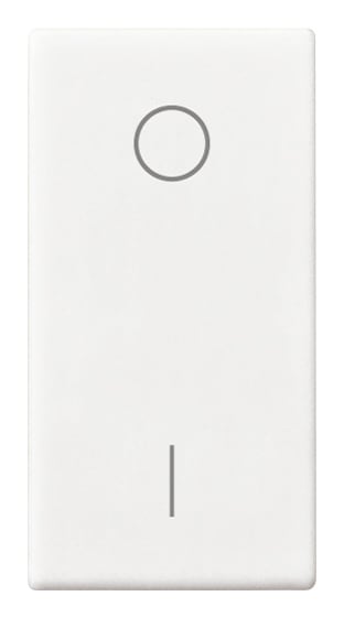 VIMAR - TASTO 1M SIMBOLO O/I BIANCO