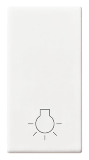 VIMAR - TASTO 1M SIMBOLO LUCE BIANCO