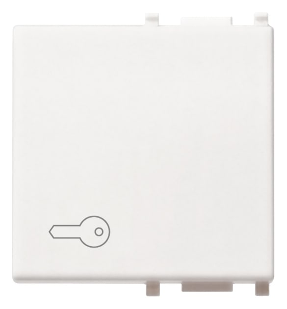 VIMAR - Tasto Intercambiabile 2 Moduli Simbolo Chiave Bianco Illuminabile 14022.P