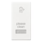 VIMAR - TASTO 1M CON DIFFUSORE SIMB. PLS BIANCO