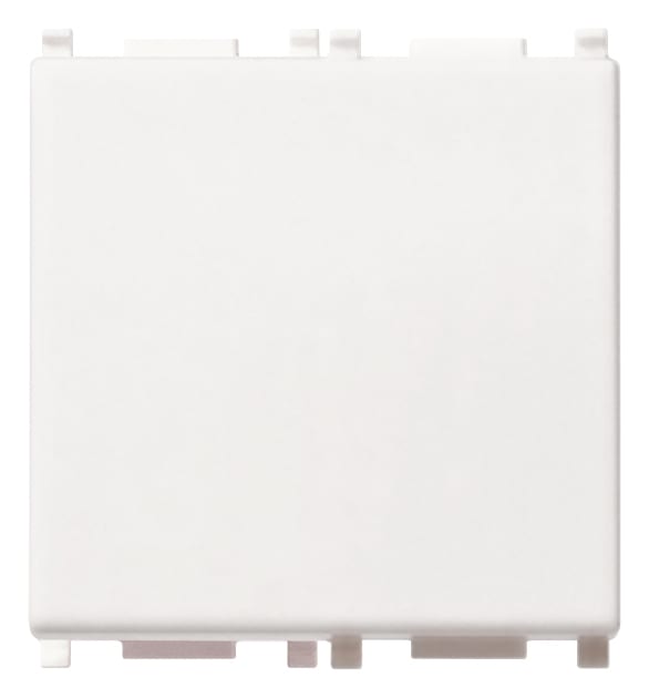 VIMAR - Copriforo Bianco 2M - Copriforo 2 Moduli