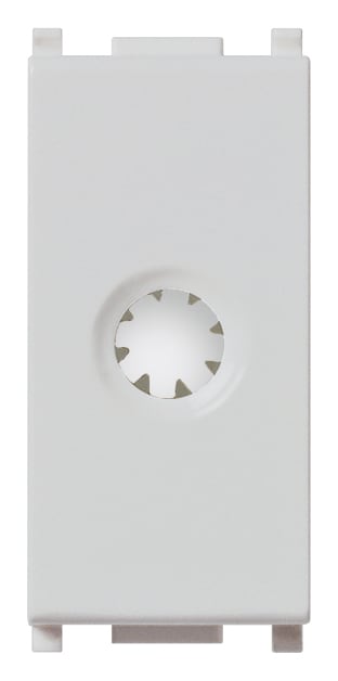 VIMAR - Passacavo con serracavo in argento - Soluzione per cavi elettrici 14044.SL