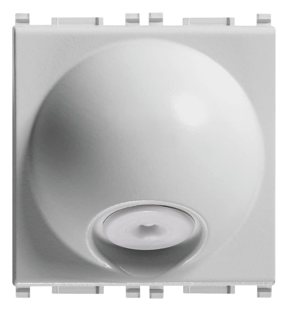 VIMAR - Uscita Cavo Morsettiera 20A Silver 2P+T 250V~ 2 Moduli 14046.SL