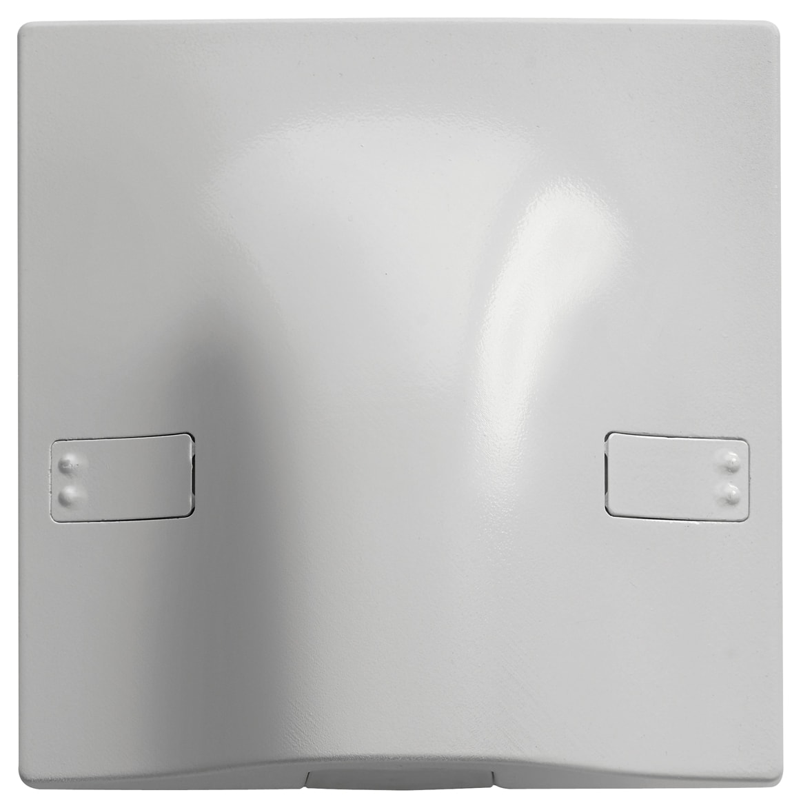 VIMAR - Uscita cavo con morsettiera 45A silver 2P+T 250V~ supporto coperchio installazione scatole quadrate BS