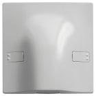 VIMAR - Uscita cavo con morsettiera 45A silver 2P+T 250V~ supporto coperchio installazione scatole quadrate BS