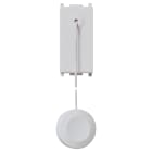 VIMAR - Pulsante 1P 10A Silver Tirante 250V Cordone Pomello