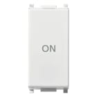 VIMAR - PULSANTE 1P NO+NC 10A SIMBOLO ON BIANCO 14056.34