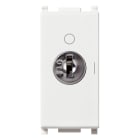 VIMAR - Interruttore 2P 16(3)A 250V~ bianco, chiave unificata, IP20, per conduttori 1,5-4mm², Plana, PTI250, Glow wire 850°C, disconnessione completa.