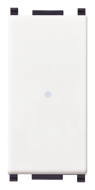 VIMAR - INTERRUTTORE 1P 10AX ASSIALE BIANCO