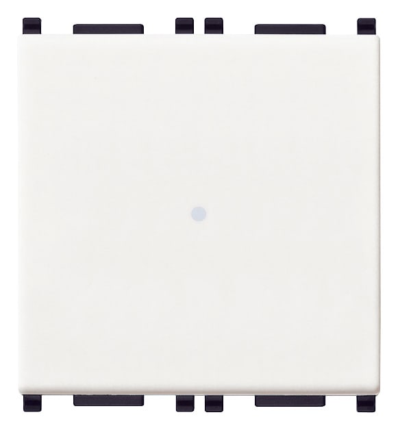 VIMAR - PULSANTE 1P NO 10A ASSIALE 2M BIANCO