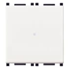 VIMAR - PULSANTE 1P NO 10A ASSIALE 2M BIANCO
