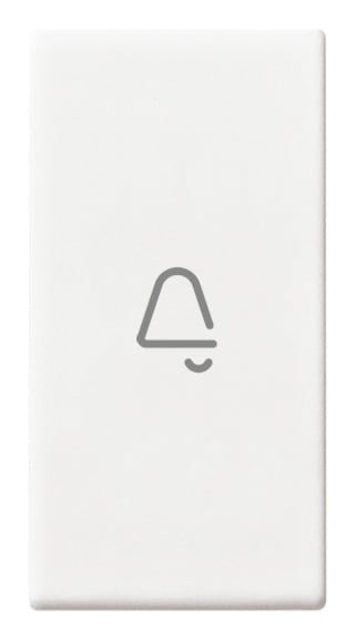 VIMAR - TASTO 1M SIMB. CAMPANELLO ASSIALE BIANCO 14131.C