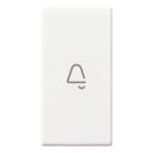 VIMAR - TASTO 1M SIMB. CAMPANELLO ASSIALE BIANCO