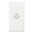 VIMAR - TASTO 1M SIMBOLO LUCE ASSIALE BIANCO