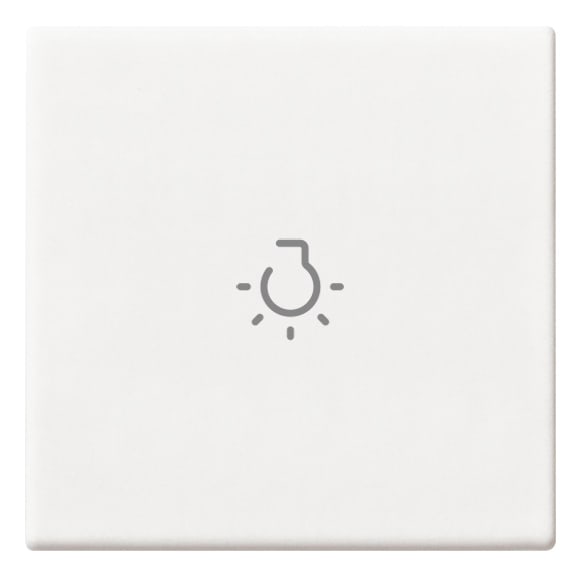 VIMAR - TASTO 2M SIMBOLO LUCE ASSIALE BIANCO