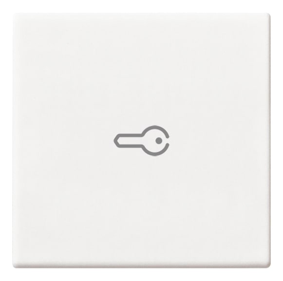 VIMAR - TASTO 2M SIMBOLO CHIAVE ASSIALE BIANCO