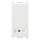 VIMAR - Sensore radar IoT UWB bianco, Bluetooth 5.0, sistema mesh VIEW Wireless, 1 uscita a stato solido, 1 ingresso pulsante, alimentazione 100-240 V.