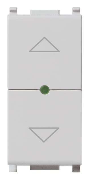 VIMAR - Commutatore Elettronico Centralizzabile per Tapparelle con Uscite a Relè e Memorizzazione di Posizione