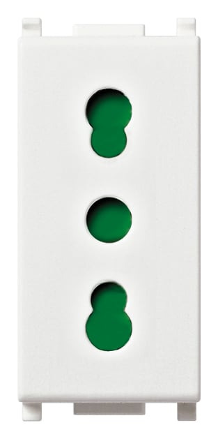 VIMAR - PRESA 2P+T 16A P17/11 BIANCO 14203