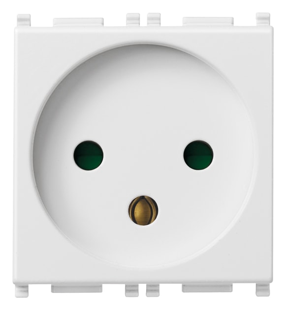 VIMAR - PRESA SICURY 2P+T 16A ISRAELIANO BIANCO