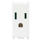 VIMAR - PRESA SICURY 2P+T 15A USA+SASO BIANCO 14242