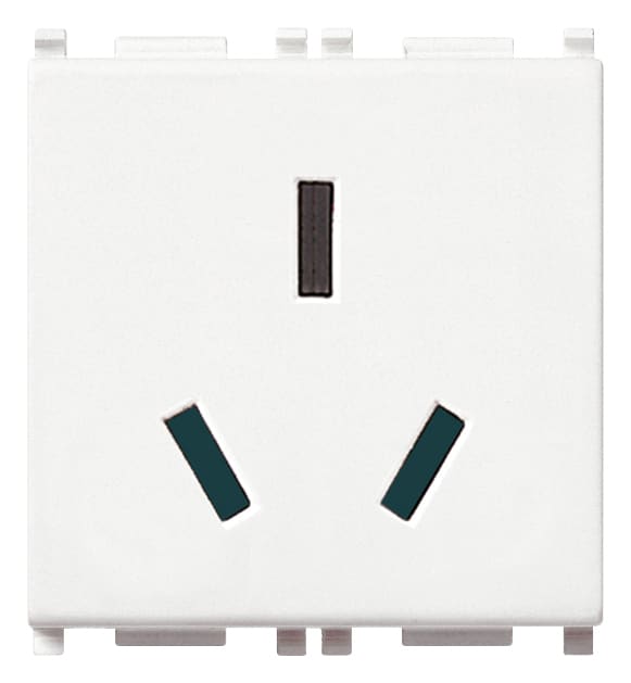 VIMAR - PRESA SICURY 2P+T 16A CINESE BIANCO 14254