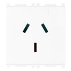 VIMAR - PRESA SICURY 2P+T 10A AUSTRALIA BIANCO 14261