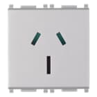 VIMAR - Presa Sicury 2P+T 15A Australia Silver Standard Australiano 250 V~ 2 Moduli