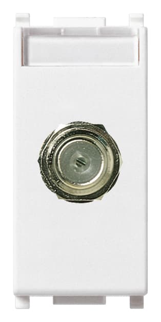 VIMAR - PRESA COASSIALE TIPO F FEMMINA BIANCO