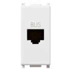 VIMAR - Presa RJ11 Speciale per Bus Bianco - Morsetti a Vite 14329