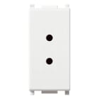 VIMAR - Presa 2P 6A 24V Bianco per Spina 01620 Spinotti Ø 3mm Interasse 12,4mm Circuiti Ausiliari