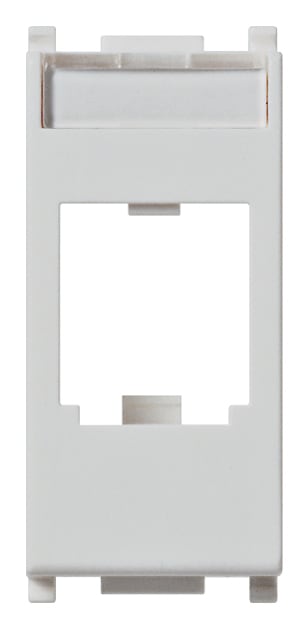 VIMAR - Adattatore per Moduli Mini-Com Panduit Silver - Accessorio Elettrico Efficiente 14340.C.SL