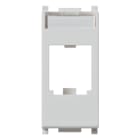 VIMAR - Adattatore per Moduli Mini-Com Panduit Silver - Accessorio Elettrico Efficiente