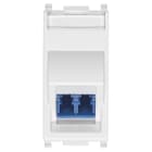 VIMAR - Presa Fibra Ottica Monomodale Lc Bianco Adattatore Duplex 14350.LC