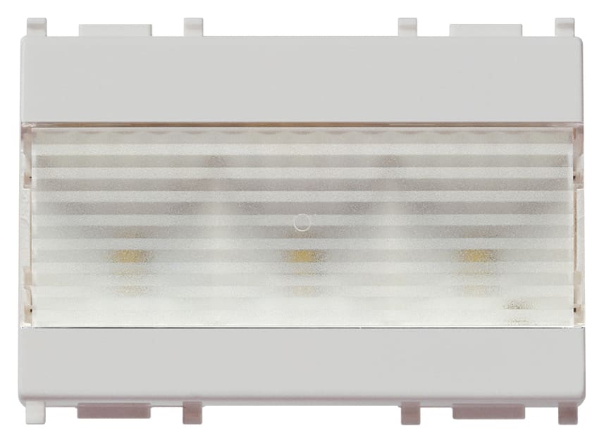 VIMAR - Lampada Emergenza Led 3M Silver Alta Efficienza Automatico Batterie Ricaricabili Autonomia Moduli 14384.SL